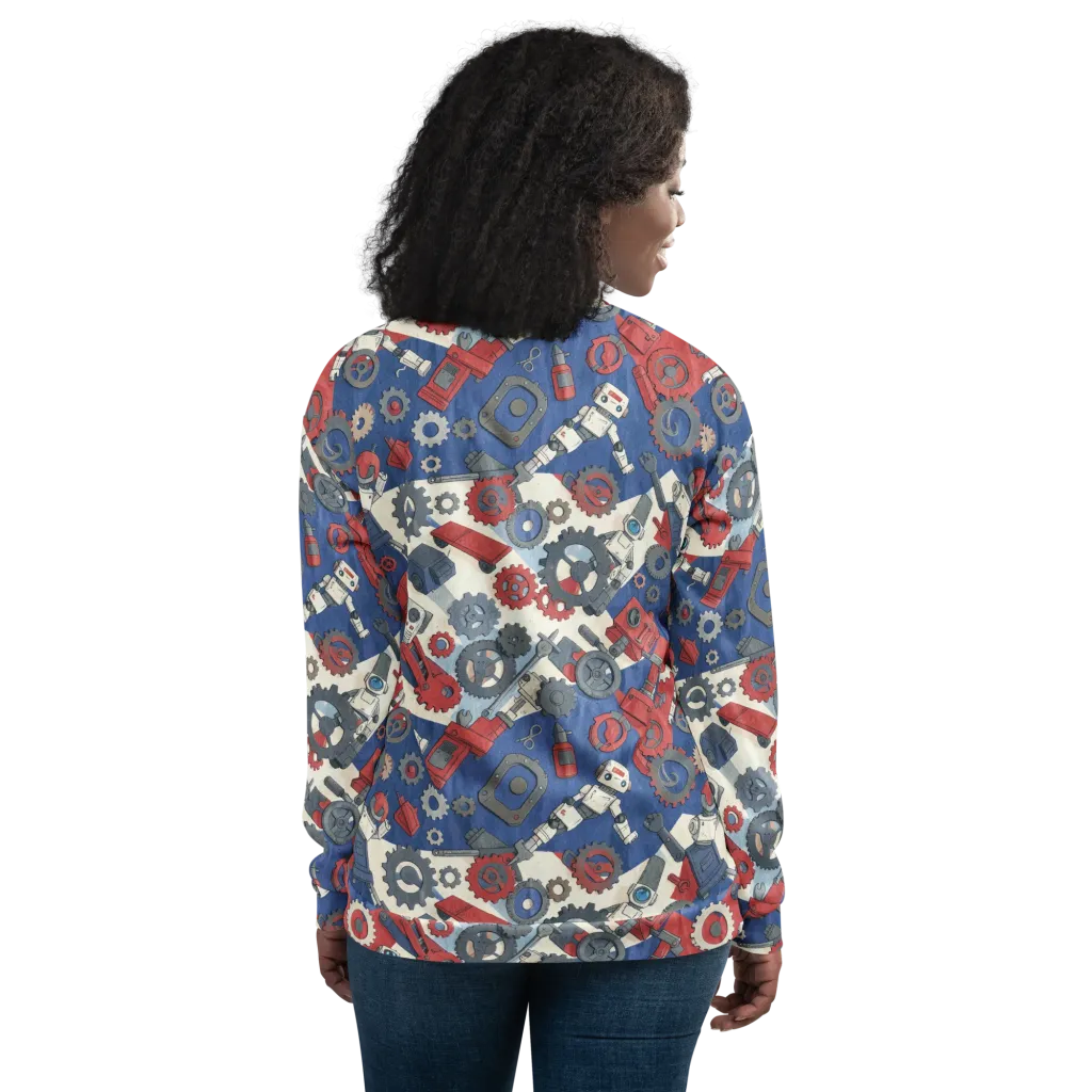 Clockwork Orbit on Bomber Jacket — Back