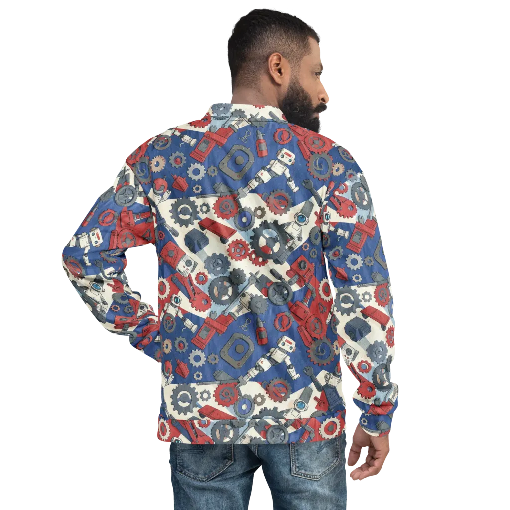 Clockwork Orbit on Bomber Jacket — Back