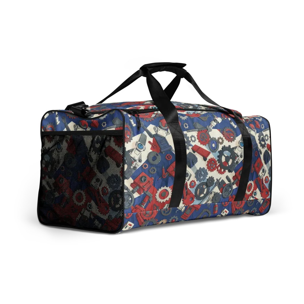 Clockwork Orbit on Duffle Bag — Right Front