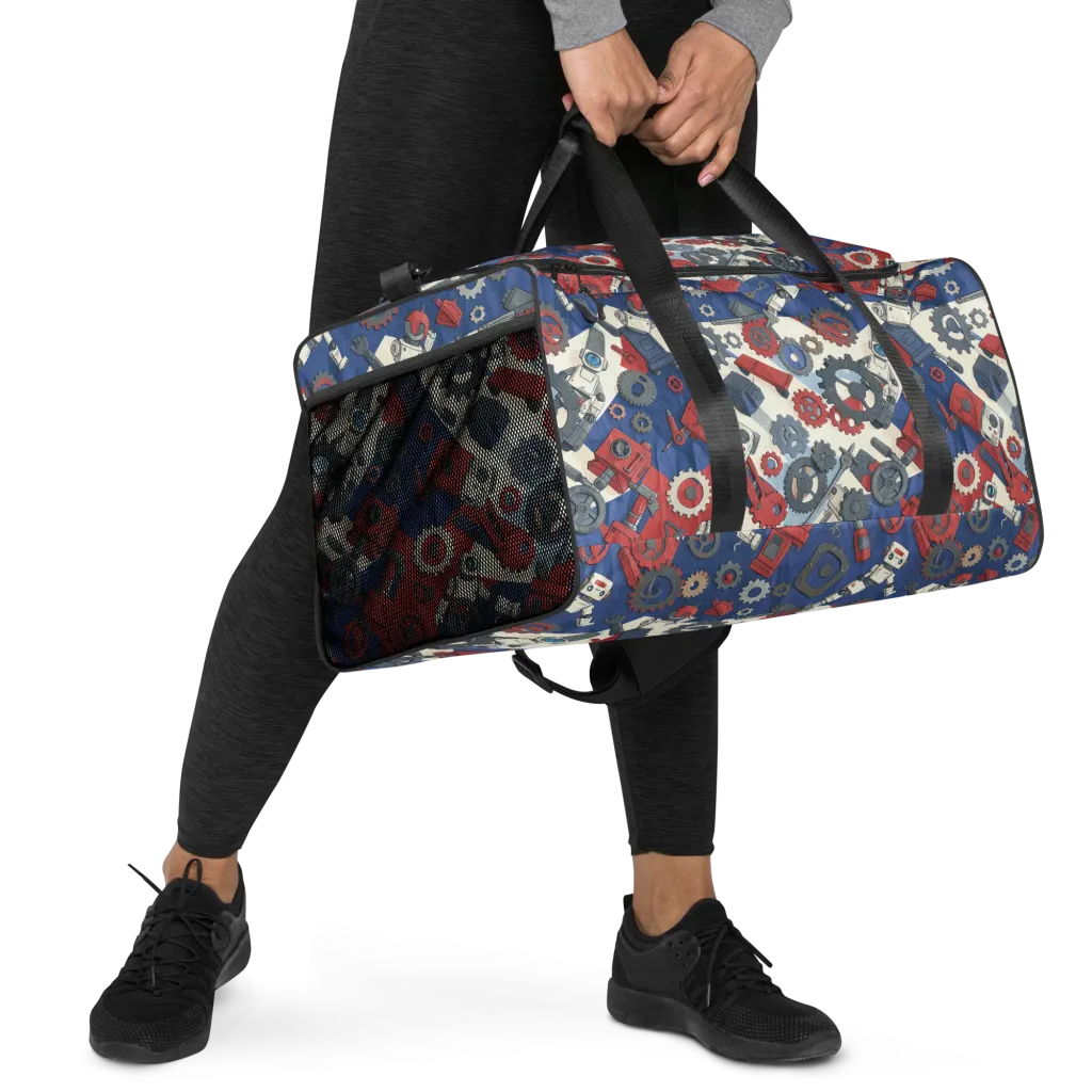 Clockwork Orbit on Duffle Bag — Right Front