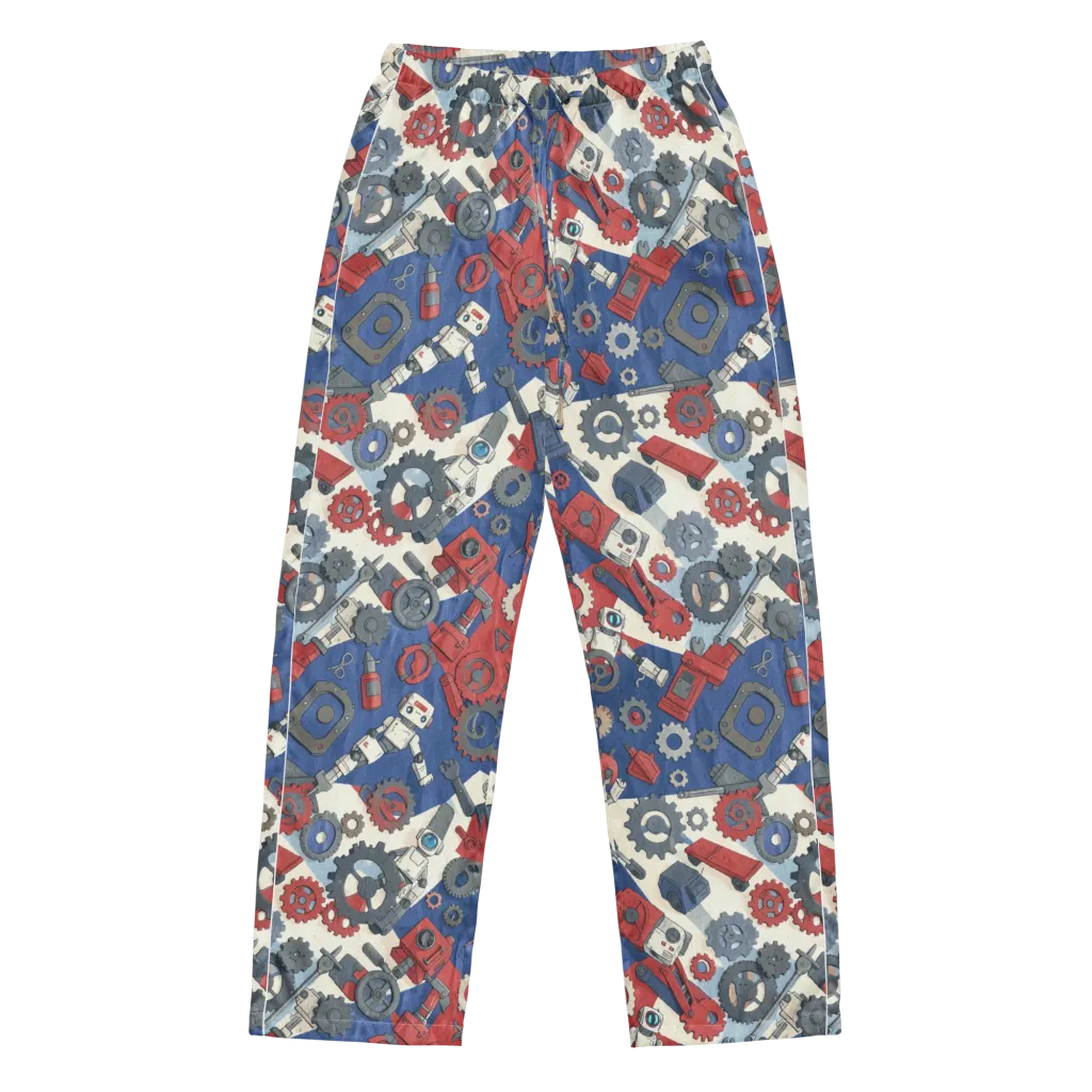 Clockwork Orbit on Women's Pajama Pants — Front