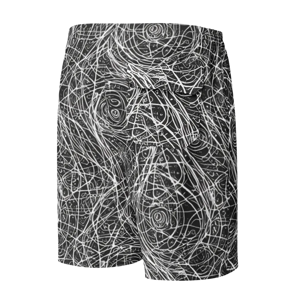 Inkstorm on Men's Board Shorts — Back