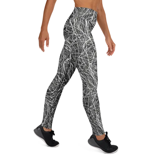 Inkstorm on a Yoga Leggings