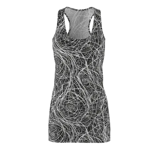 Inkstorm on a Racerback Dress