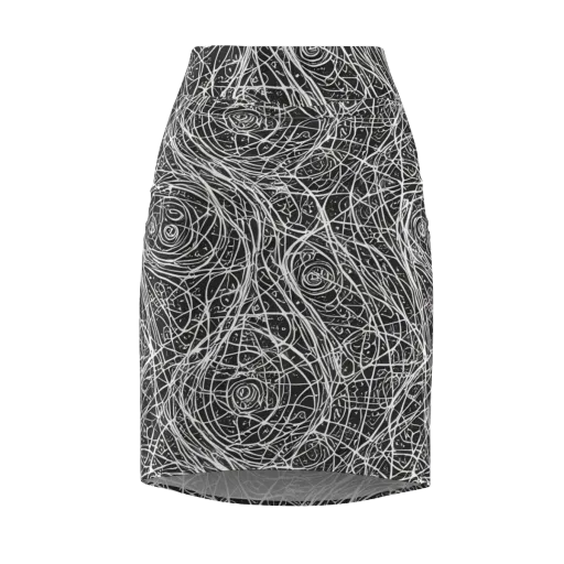Inkstorm on a Pencil Skirt