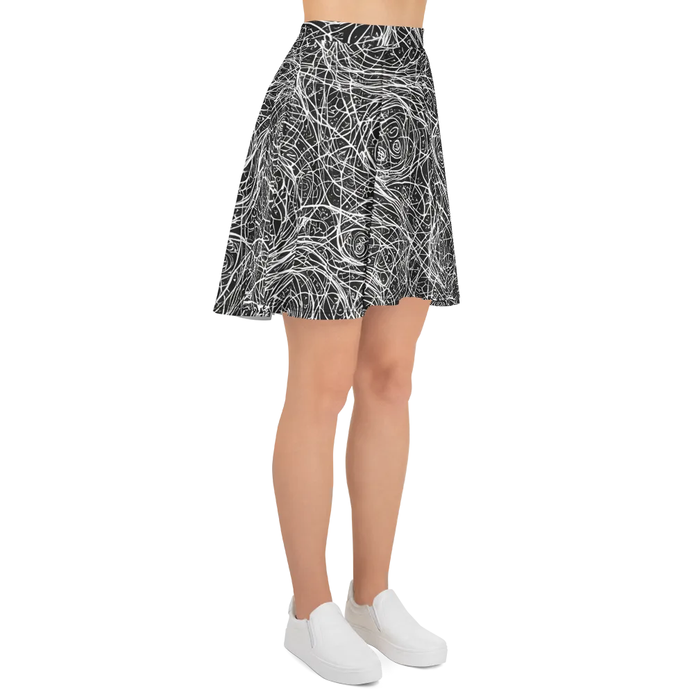 Inkstorm on Skater Skirt — Right