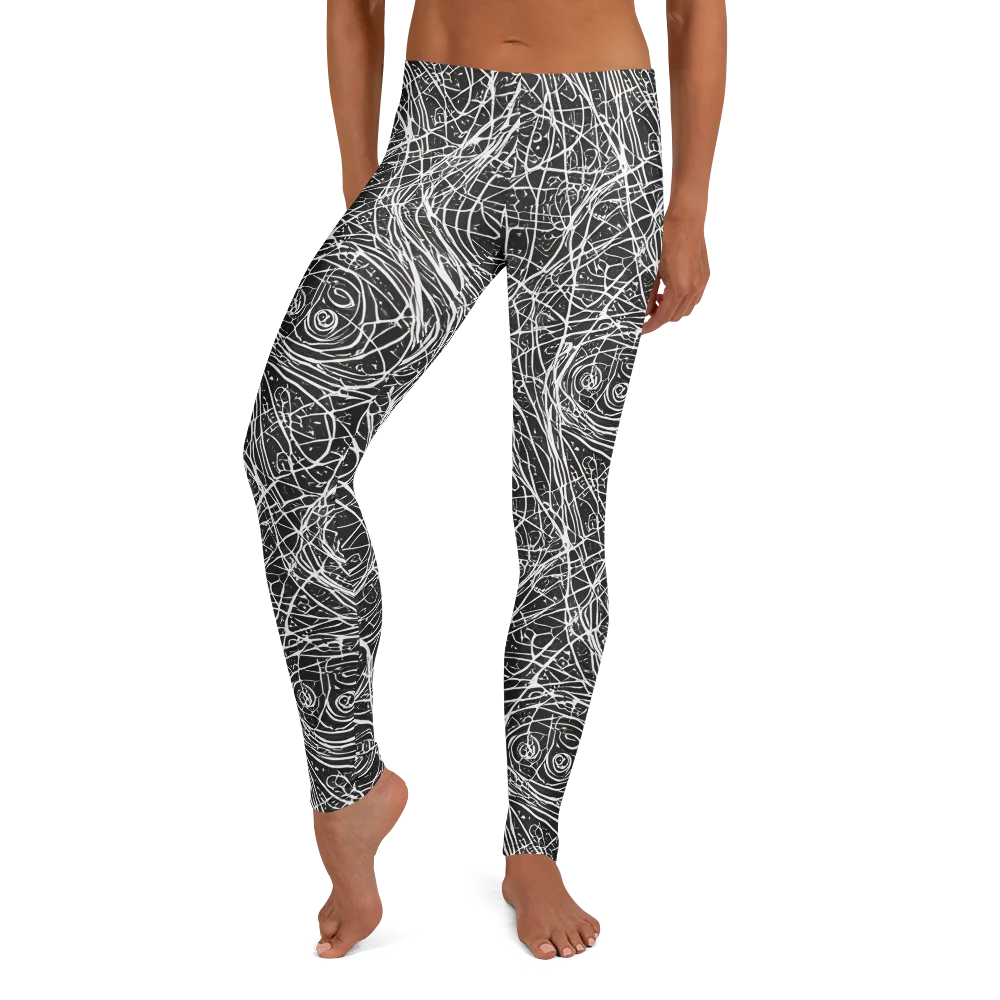 Inkstorm on Leggings — Front