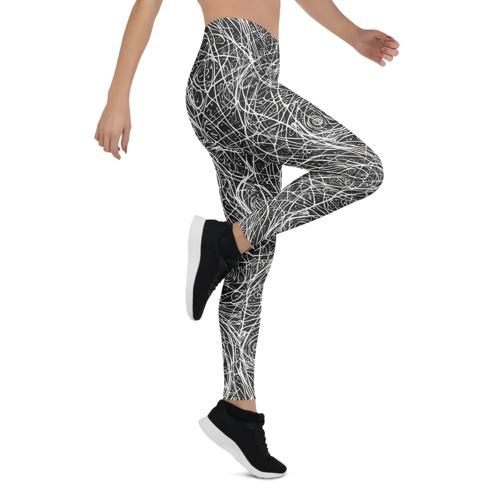 Inkstorm on Leggings — Right