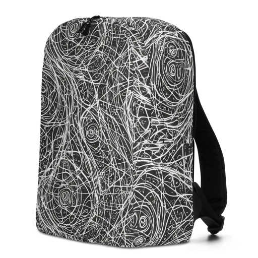 Inkstorm on a Minimalist Backpack