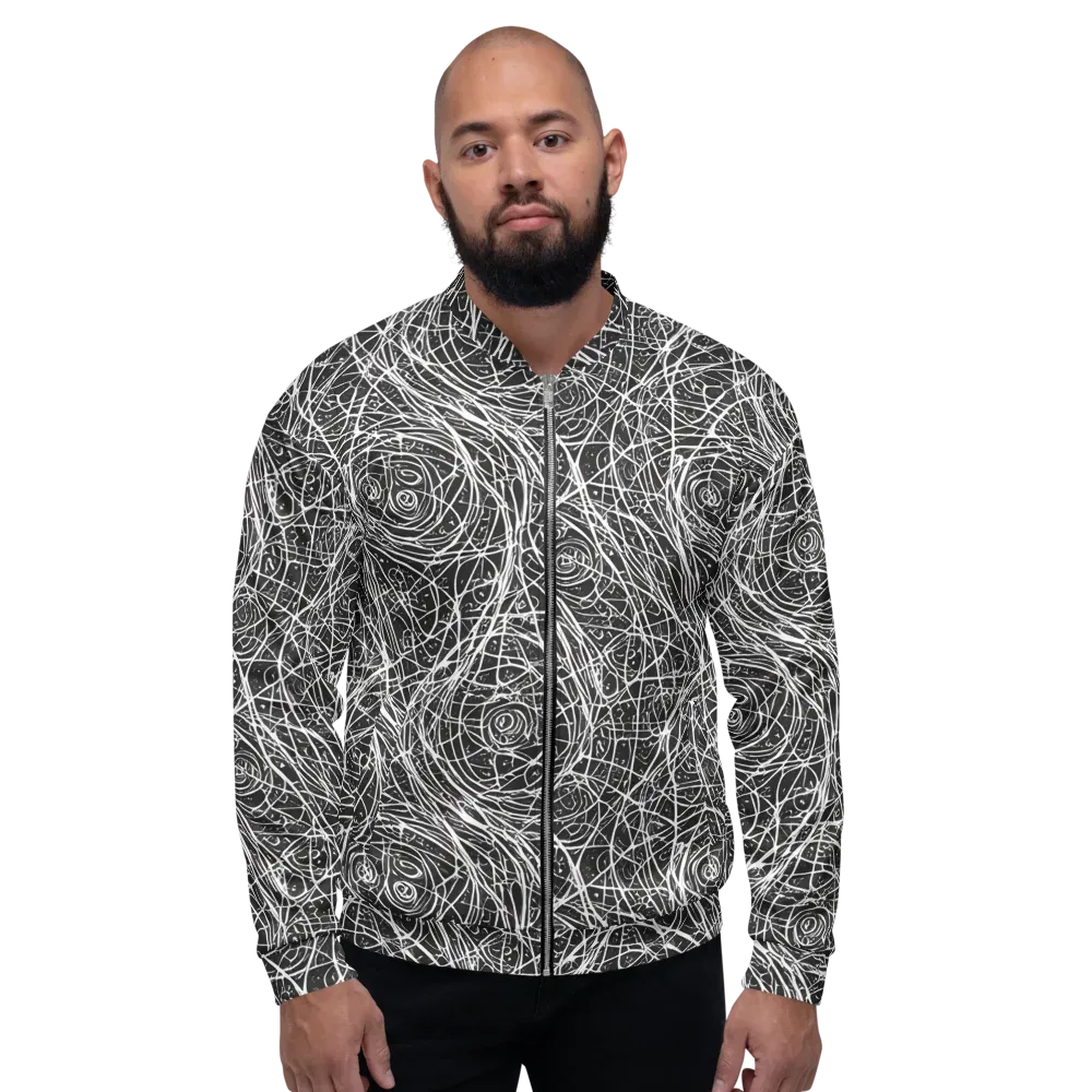Inkstorm on Bomber Jacket — Front