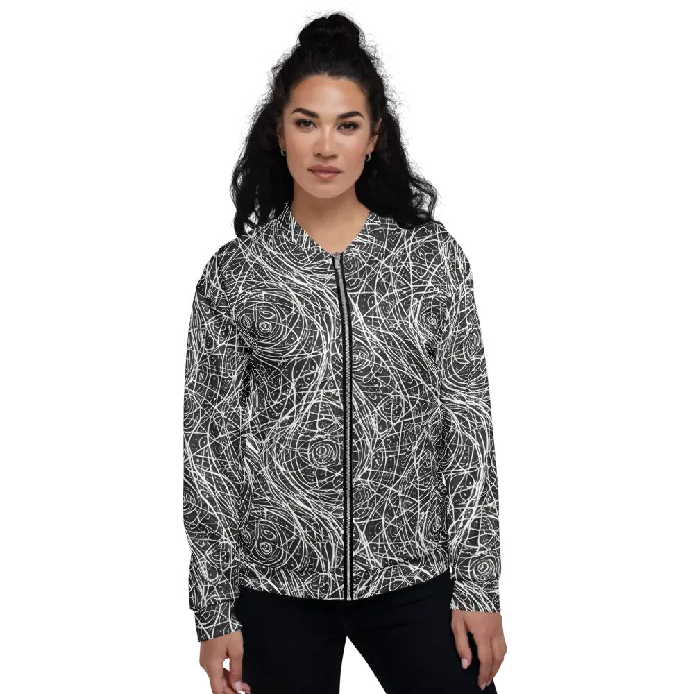 Inkstorm on Bomber Jacket — Front