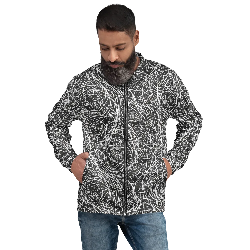 Inkstorm on Bomber Jacket — Front