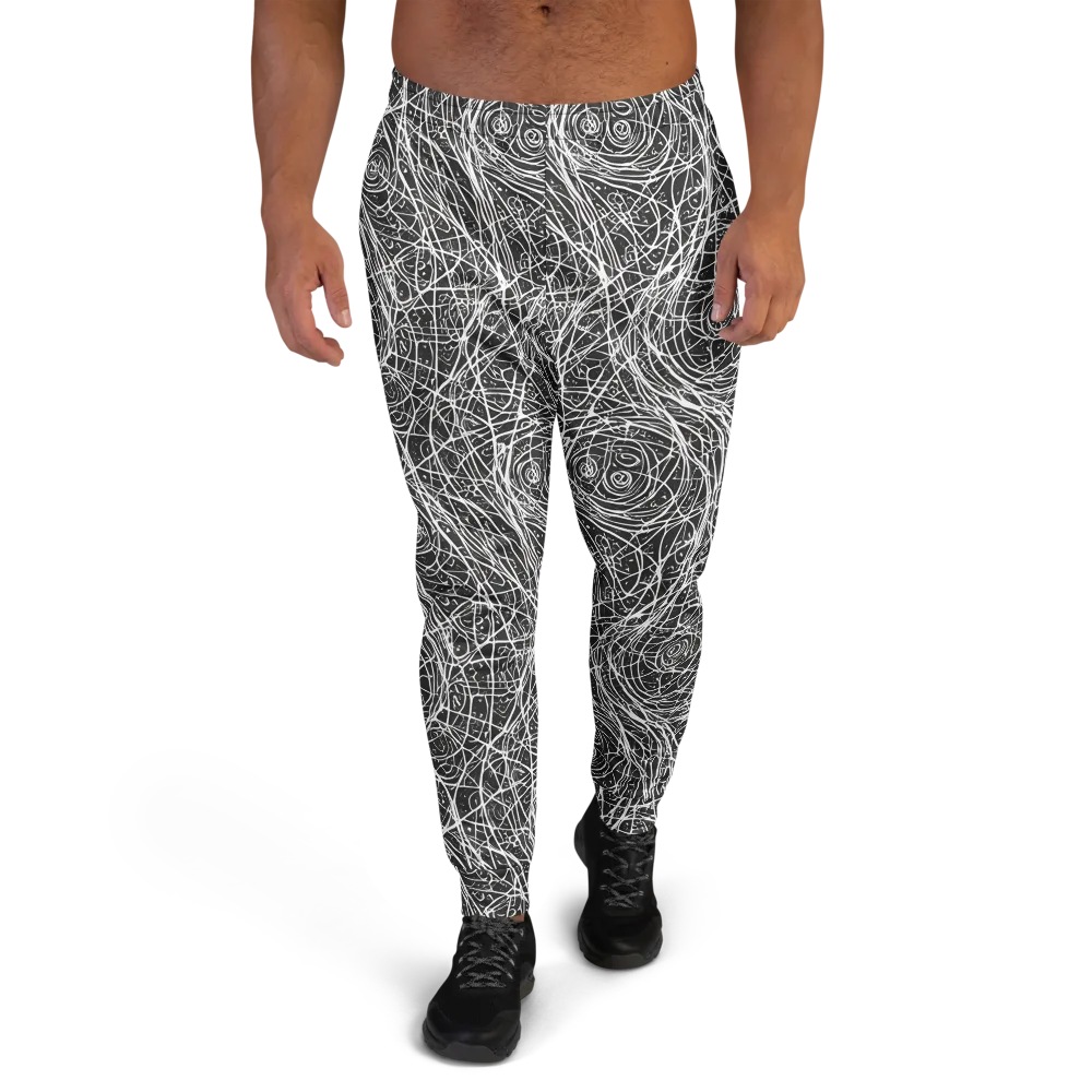 Inkstorm on Men's Joggers — Front
