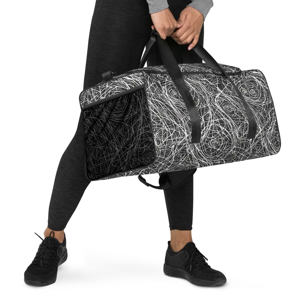 Inkstorm on Duffle Bag — Right Front