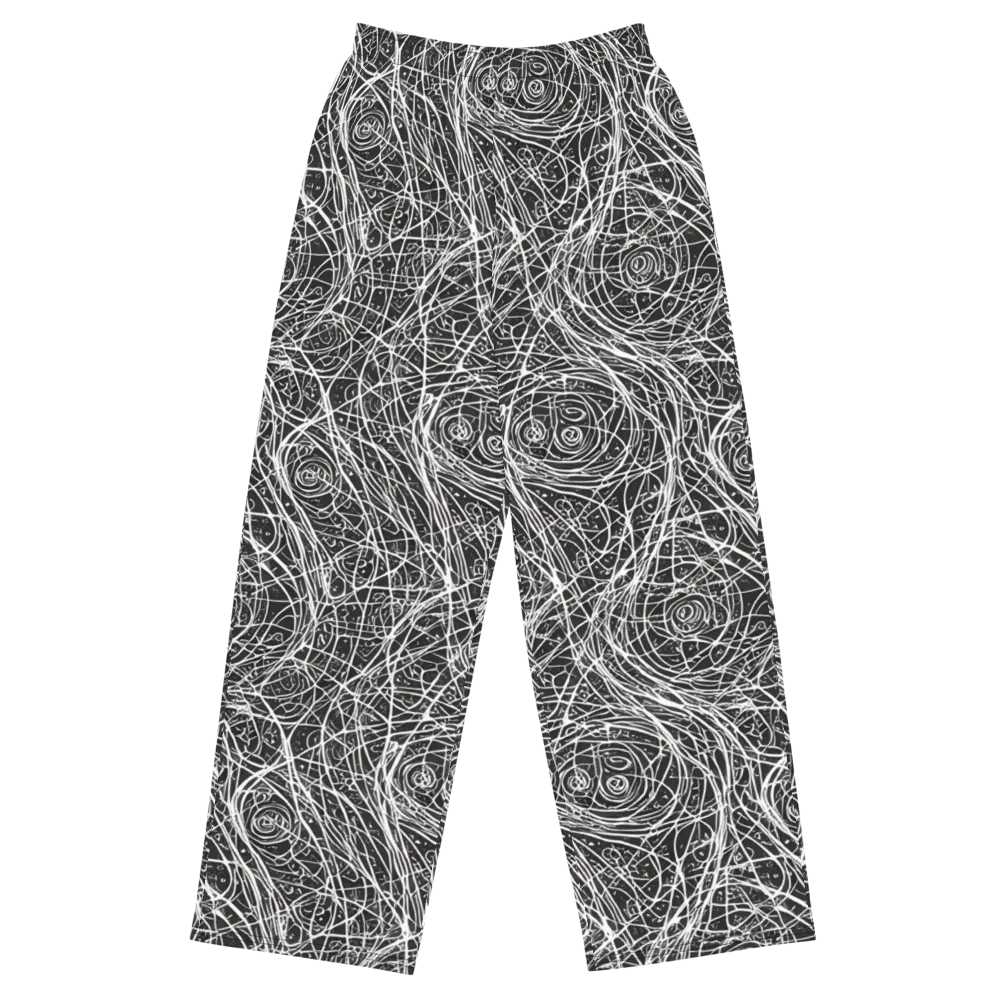 Inkstorm on Wide-Leg Pants — Front