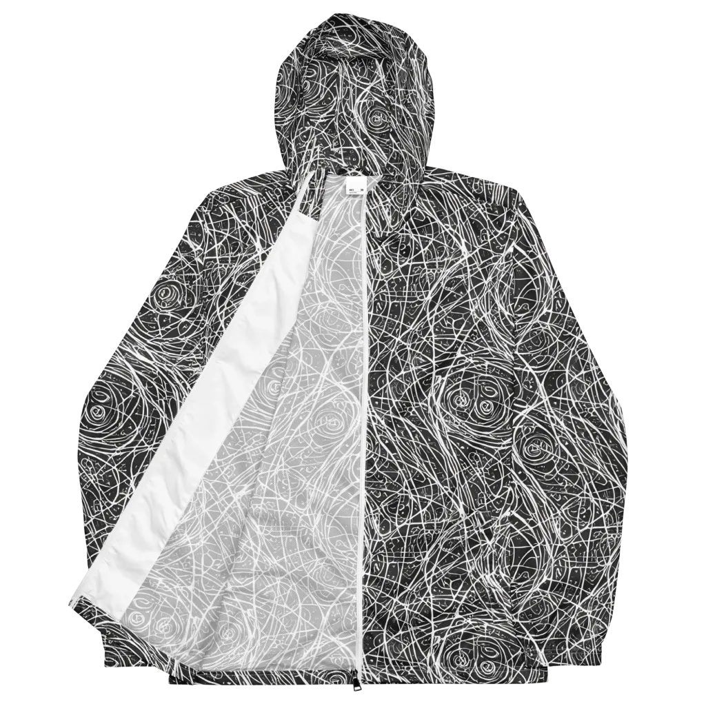 Inkstorm on Men's Windbreaker — Front