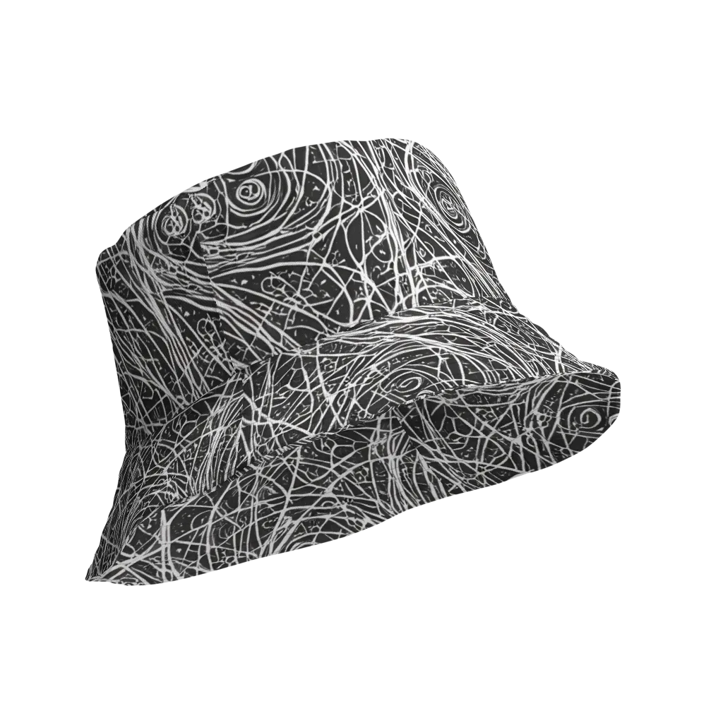 Inkstorm on Reversible Bucket Hat — Product details Outside