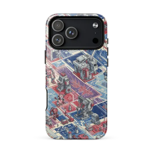 Robot Railyard on a MagSafe Tough Case for iPhone®