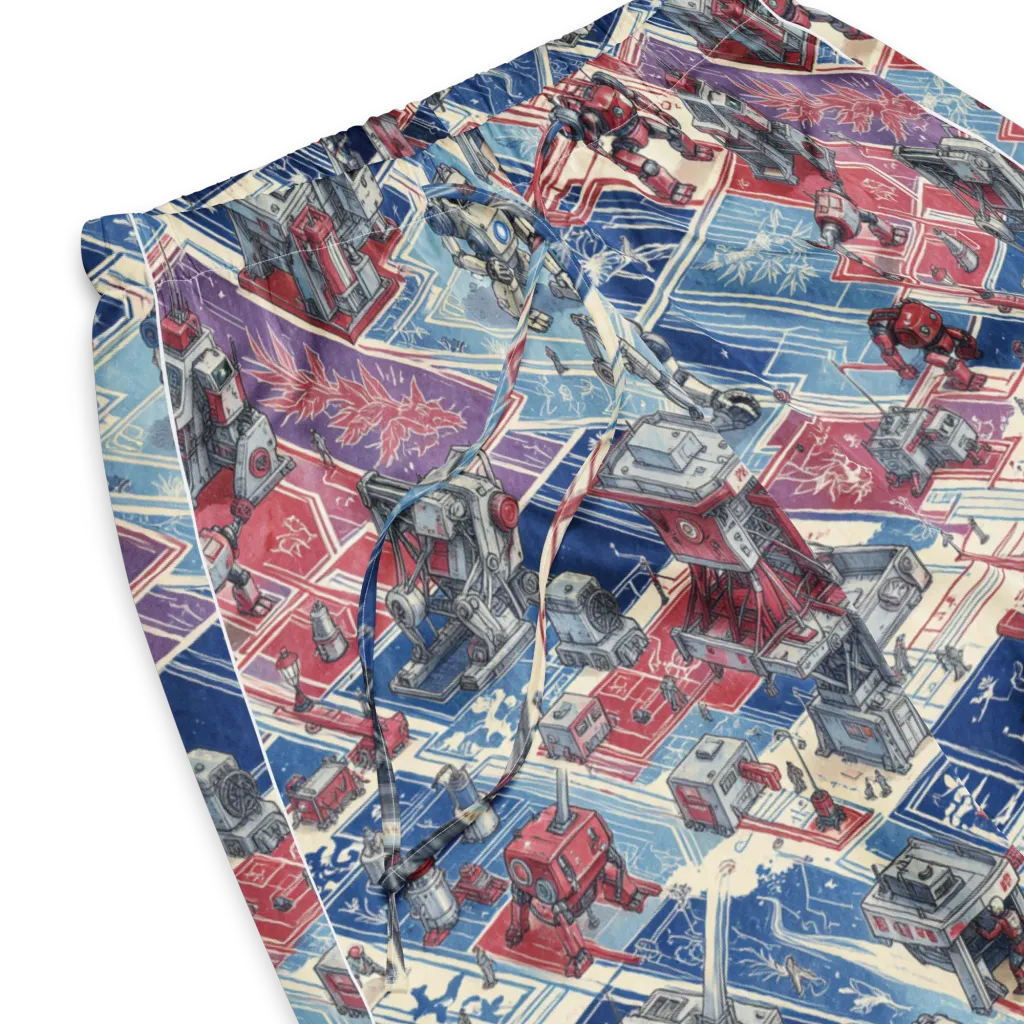Robot Railyard on Women's Pajama Pants — Product details