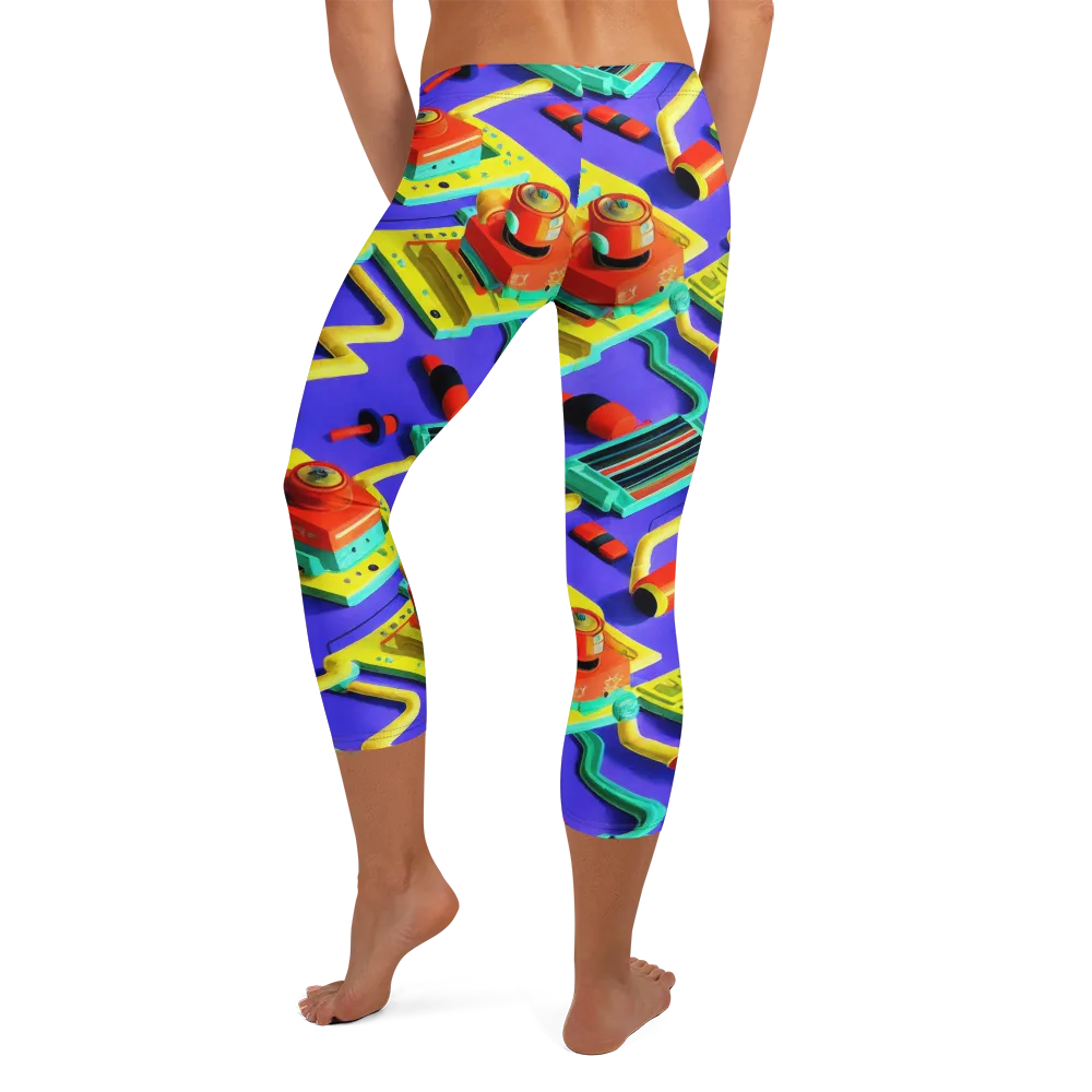 Chromatic Workshop on Capri Leggings — Back