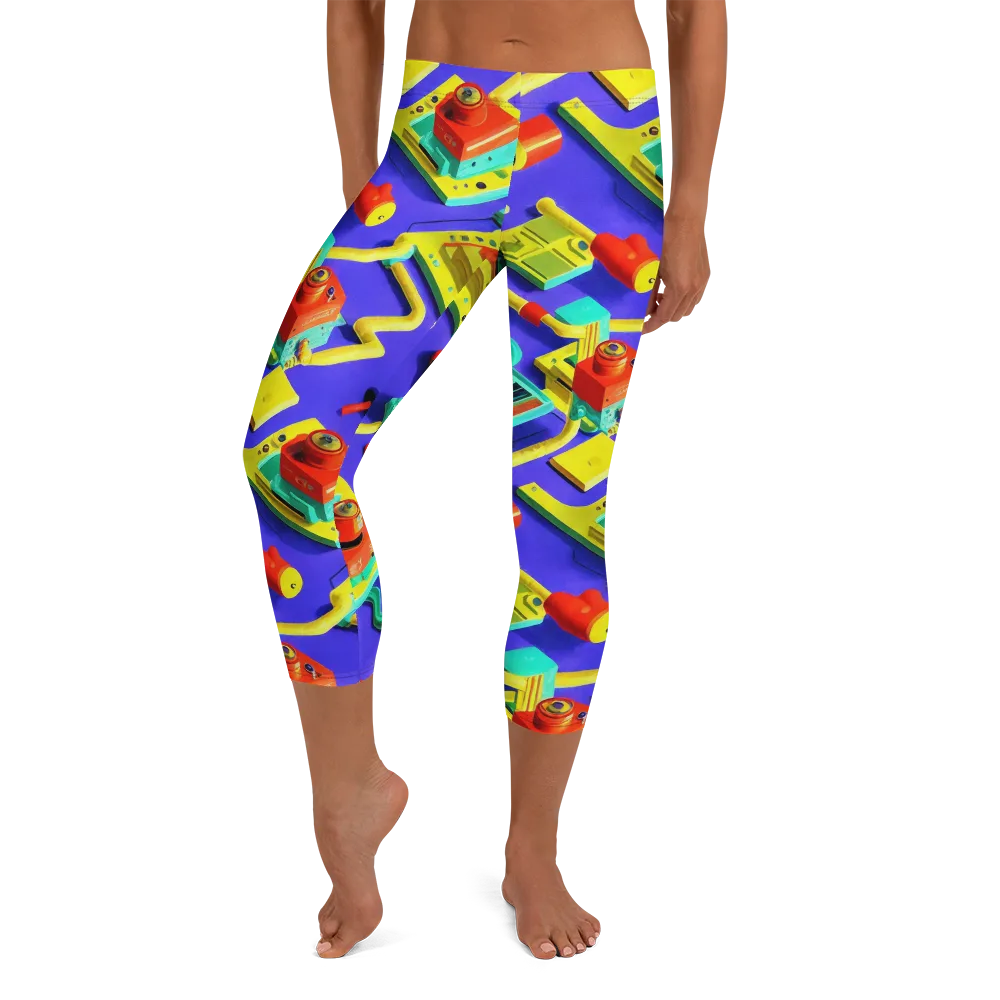 Chromatic Workshop on Capri Leggings — Front