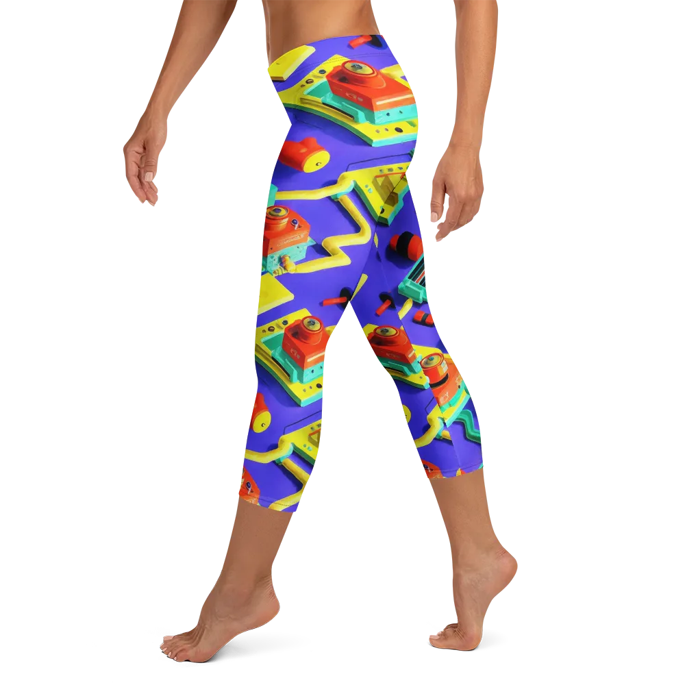 Chromatic Workshop on Capri Leggings — Left