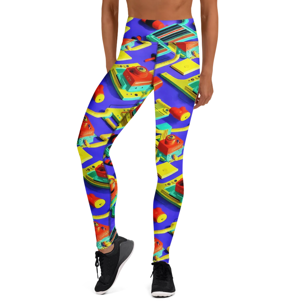 Chromatic Workshop on Yoga Leggings — Front