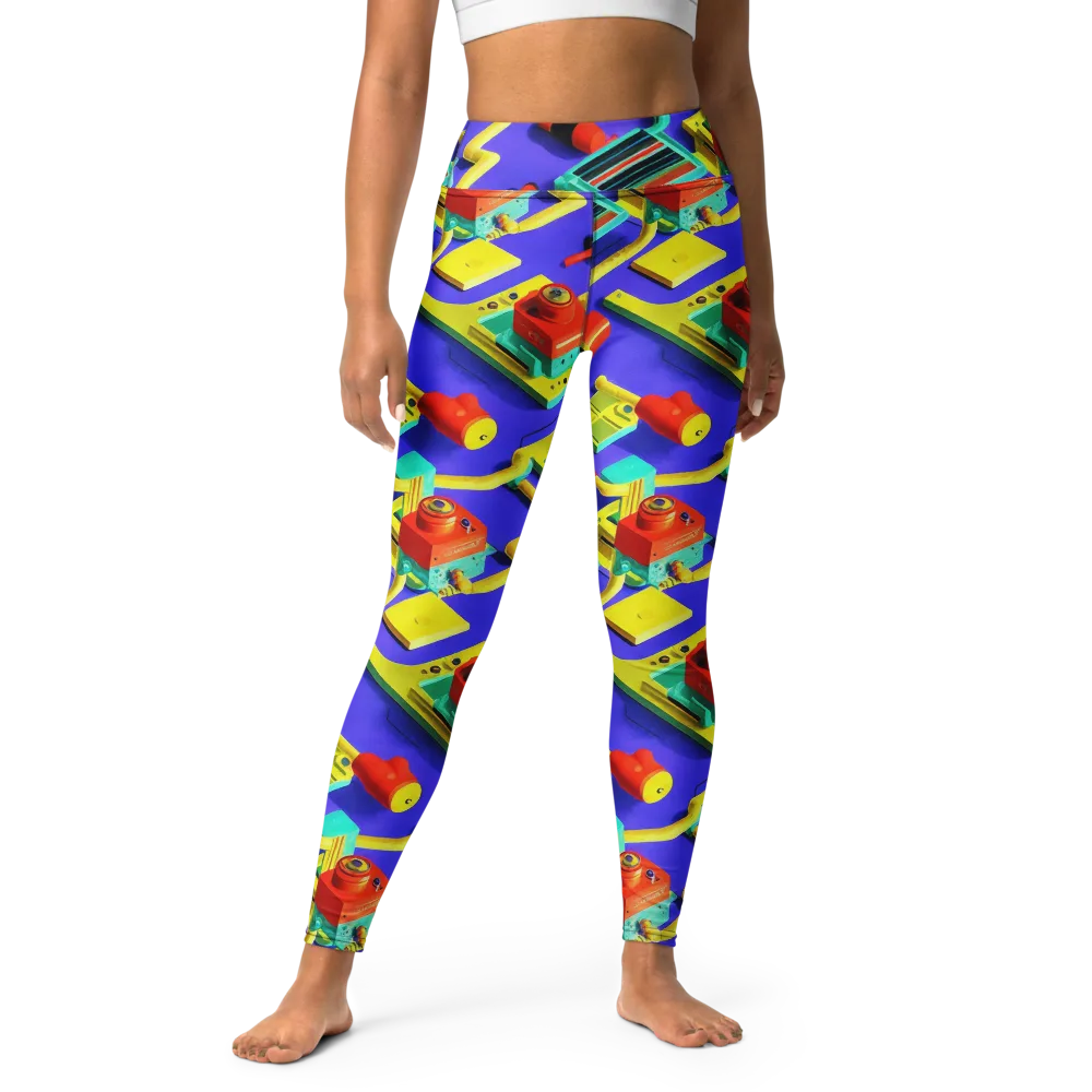 Chromatic Workshop on Yoga Leggings — Front