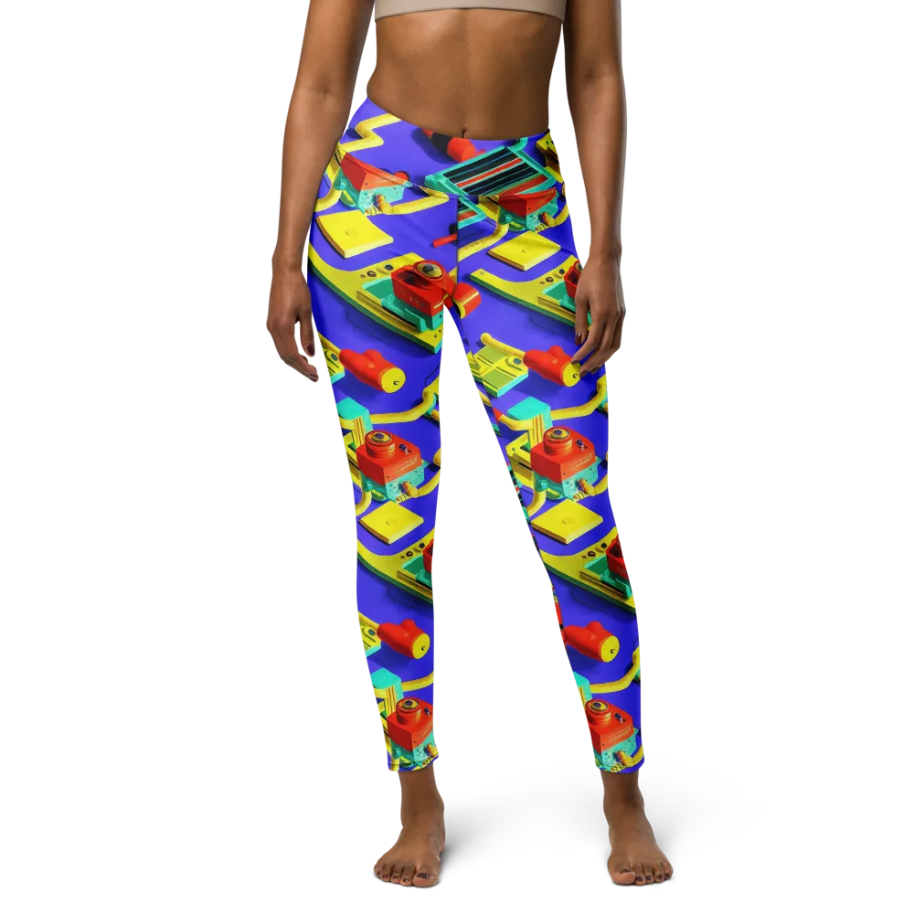Chromatic Workshop on Yoga Leggings — Front