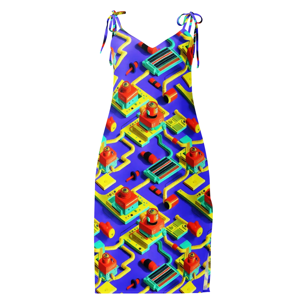 Chromatic Workshop on Slip Dress — Front