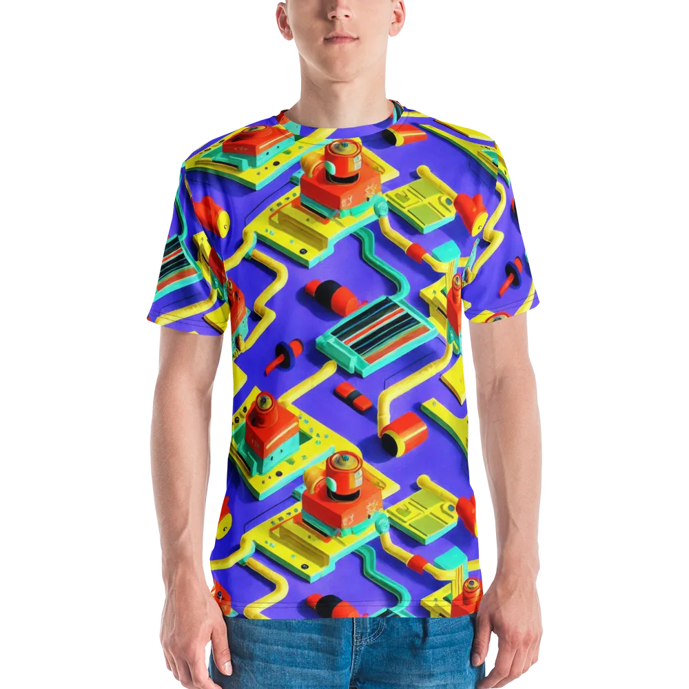Chromatic Workshop on Men's Crew Neck T-Shirt — Front