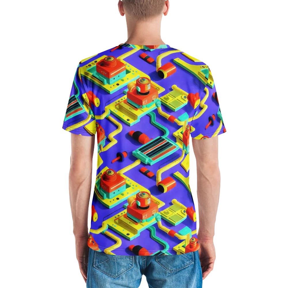 Chromatic Workshop on Men's Crew Neck T-Shirt — Back