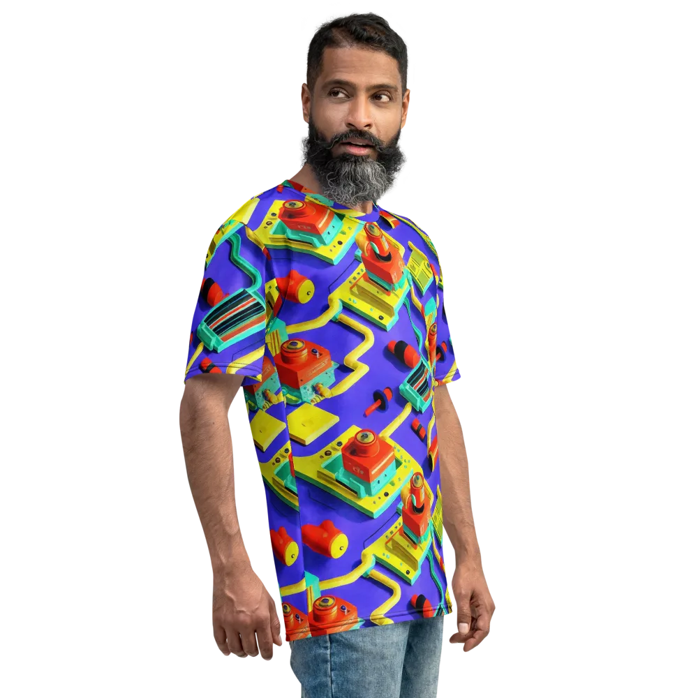 Chromatic Workshop on Men's Crew Neck T-Shirt — Right