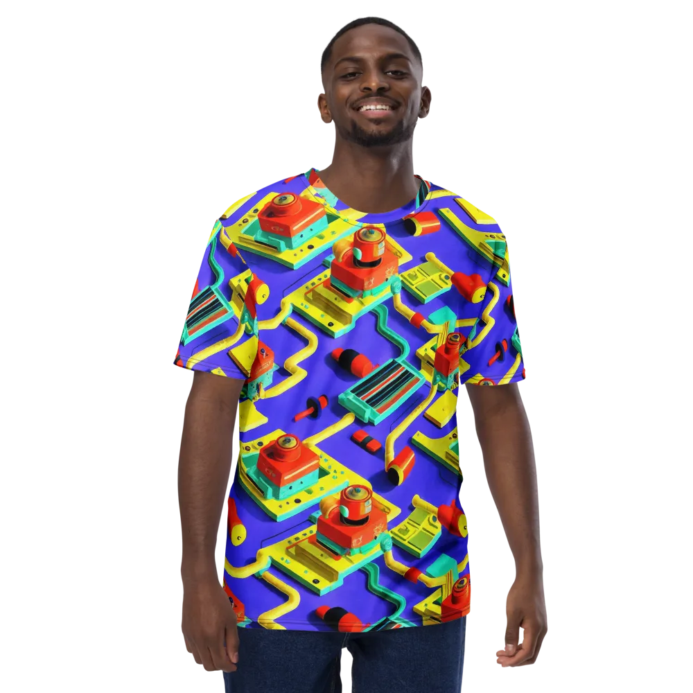 Chromatic Workshop on Men's Crew Neck T-Shirt — Front