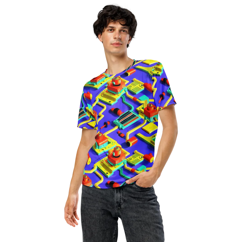 Chromatic Workshop on Men's Crew Neck T-Shirt — Front