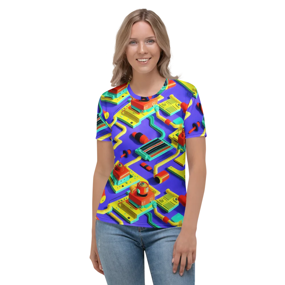 Chromatic Workshop on Women's Crew Neck T-Shirt — Front