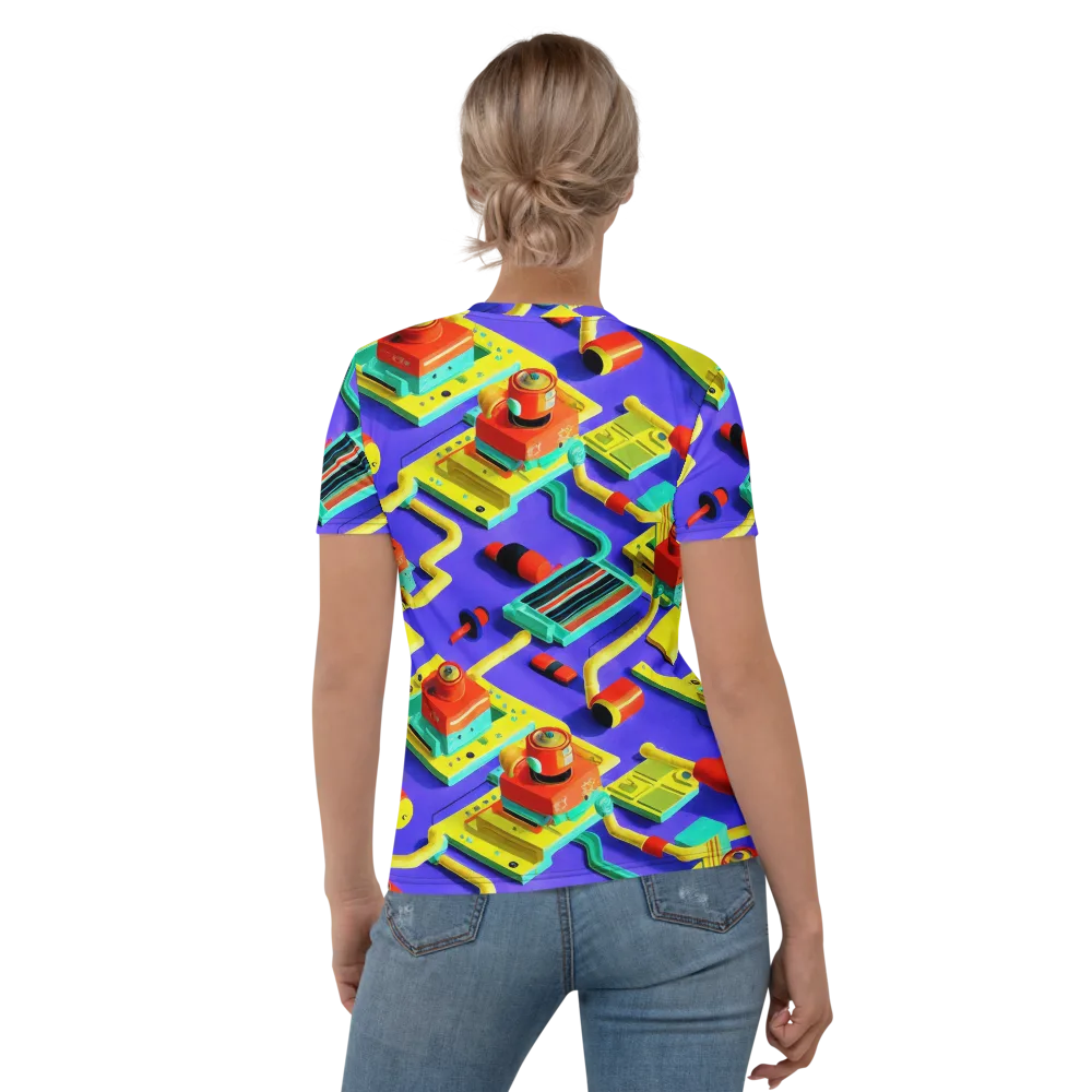 Chromatic Workshop on Women's Crew Neck T-Shirt — Back