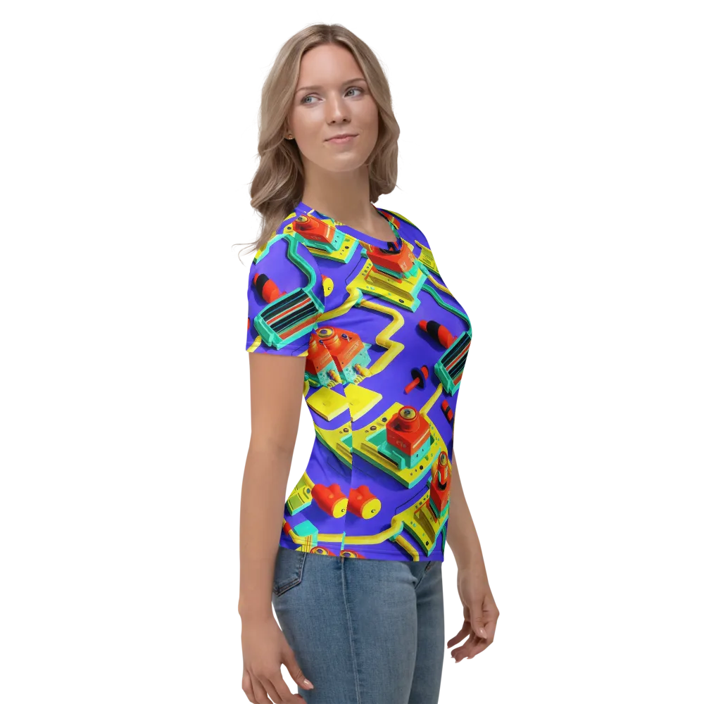 Chromatic Workshop on Women's Crew Neck T-Shirt — Right
