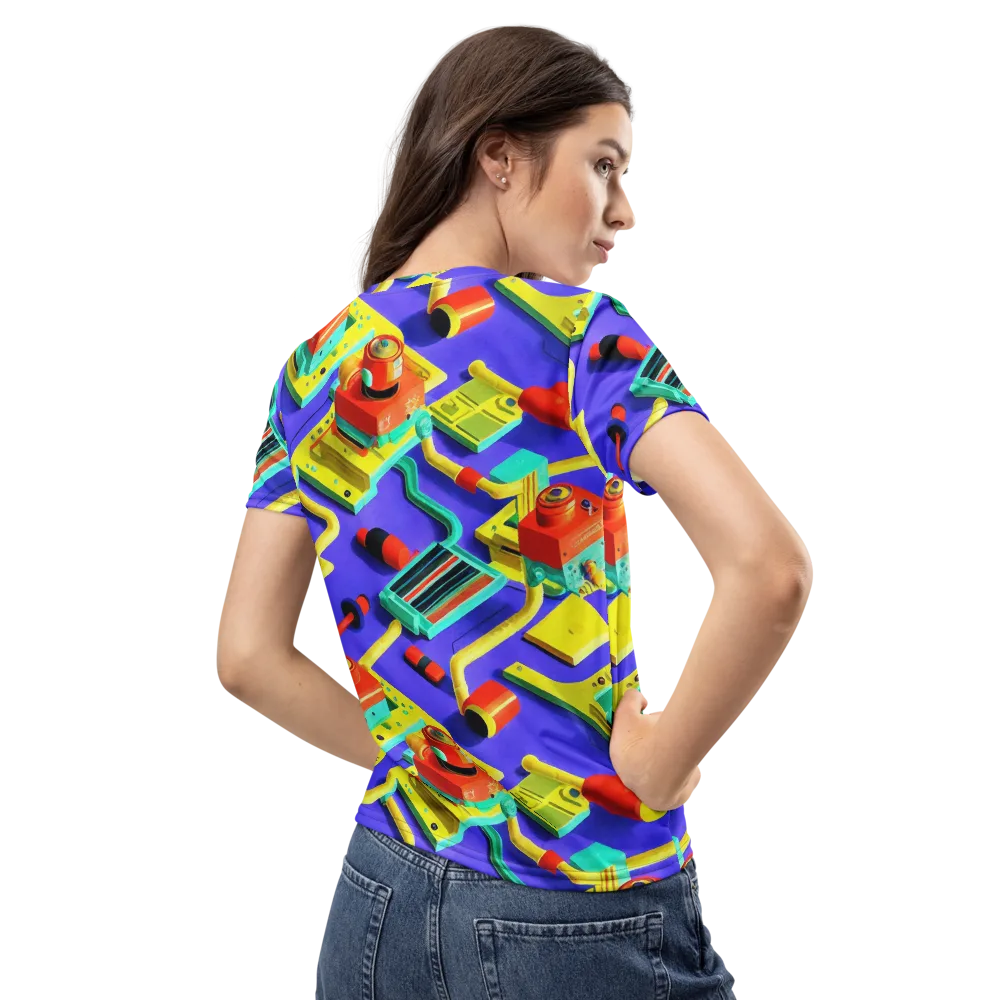 Chromatic Workshop on Women's Crew Neck T-Shirt — Back