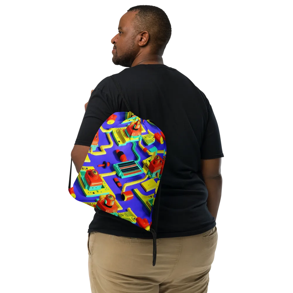 Chromatic Workshop on Drawstring Bag — Front