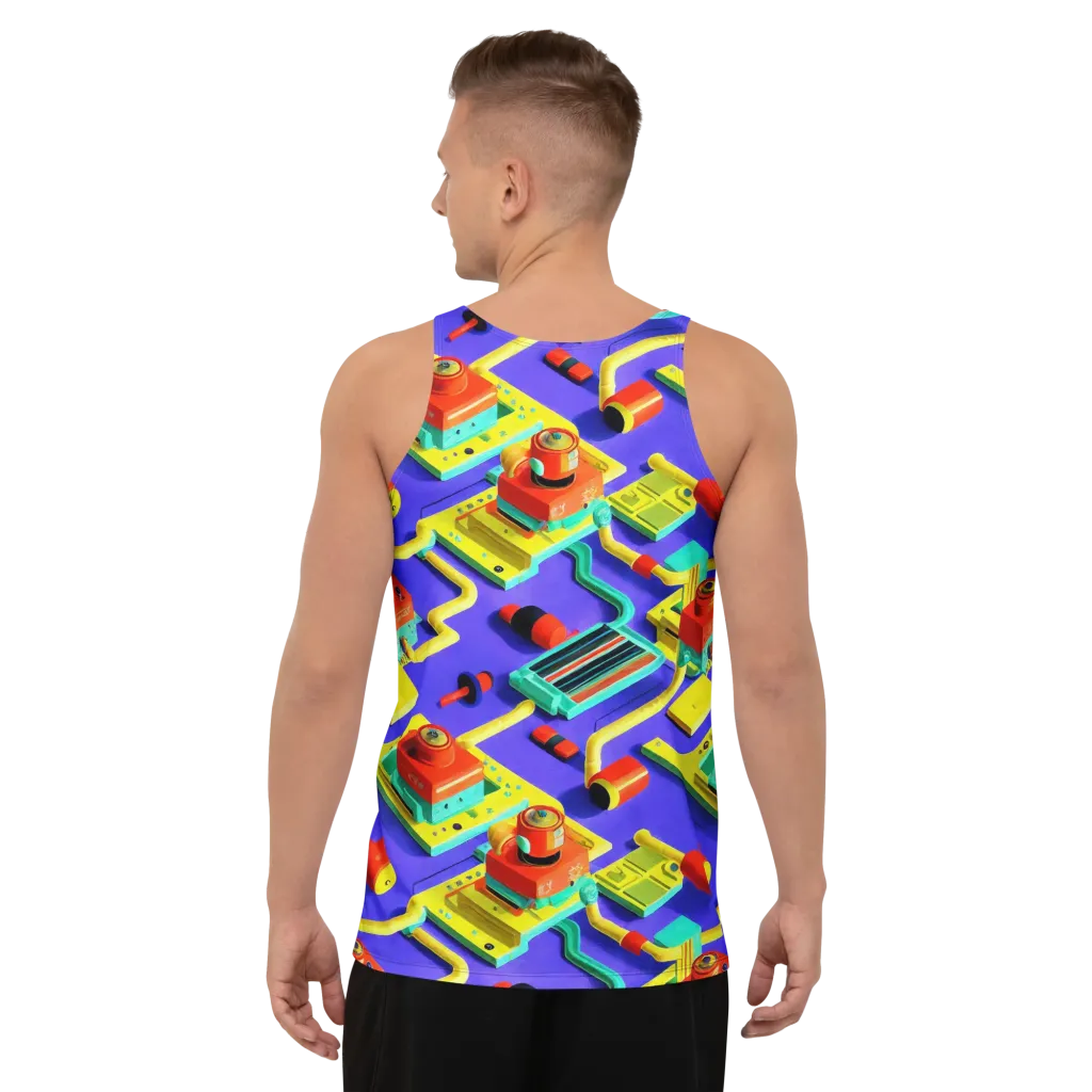 Chromatic Workshop on Men's Tank Top — Back