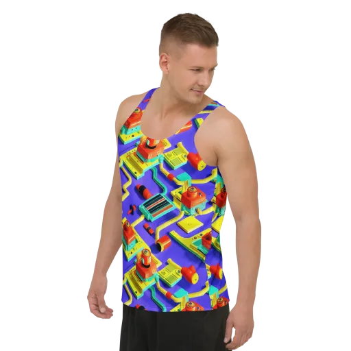 Chromatic Workshop on a Men's Tank Top