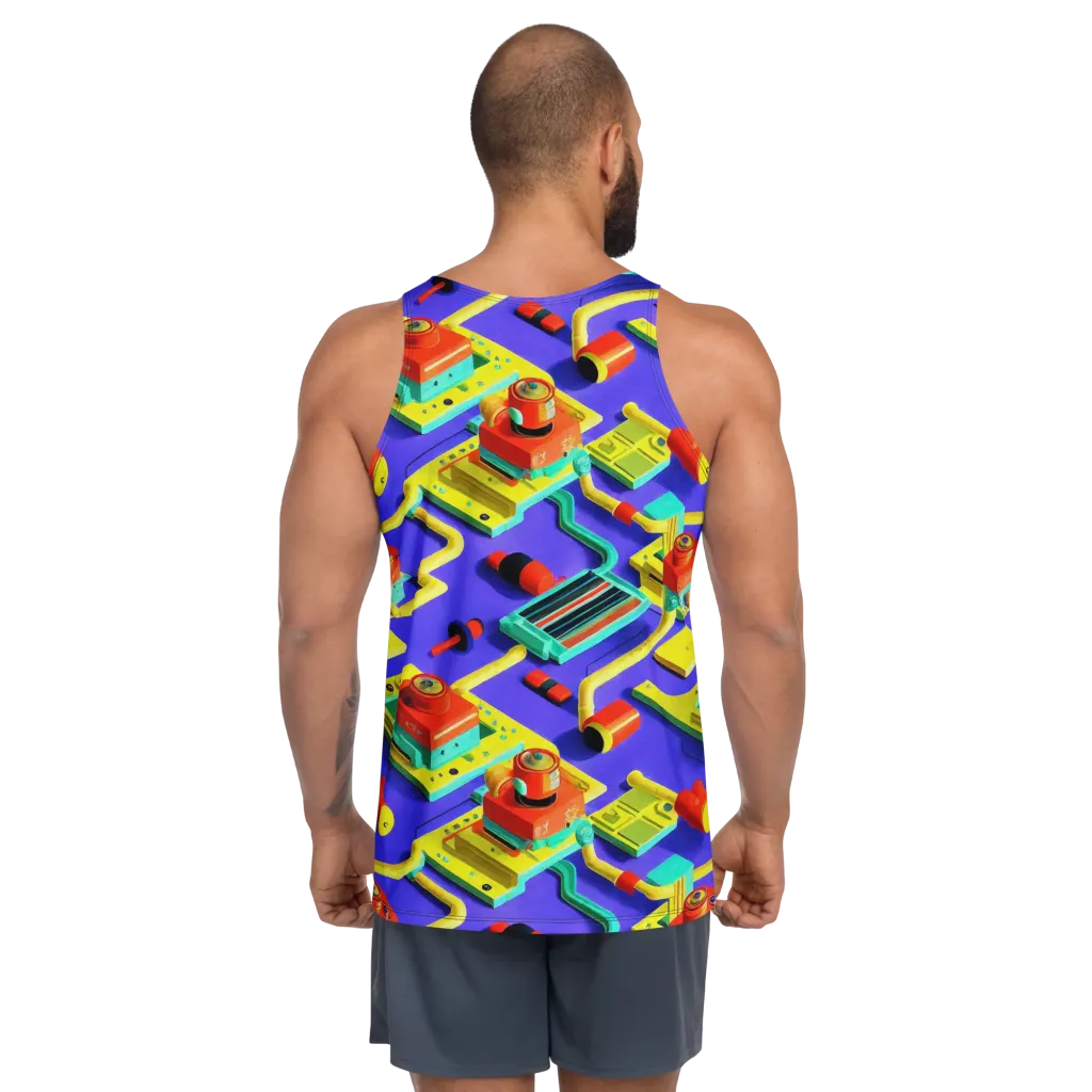 Chromatic Workshop on Men's Tank Top — Back