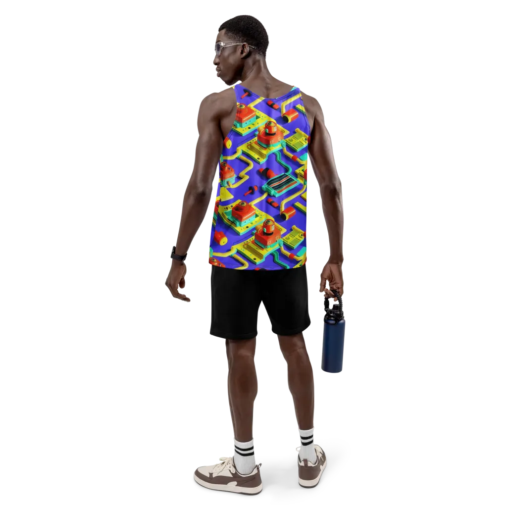 Chromatic Workshop on Men's Tank Top — Back