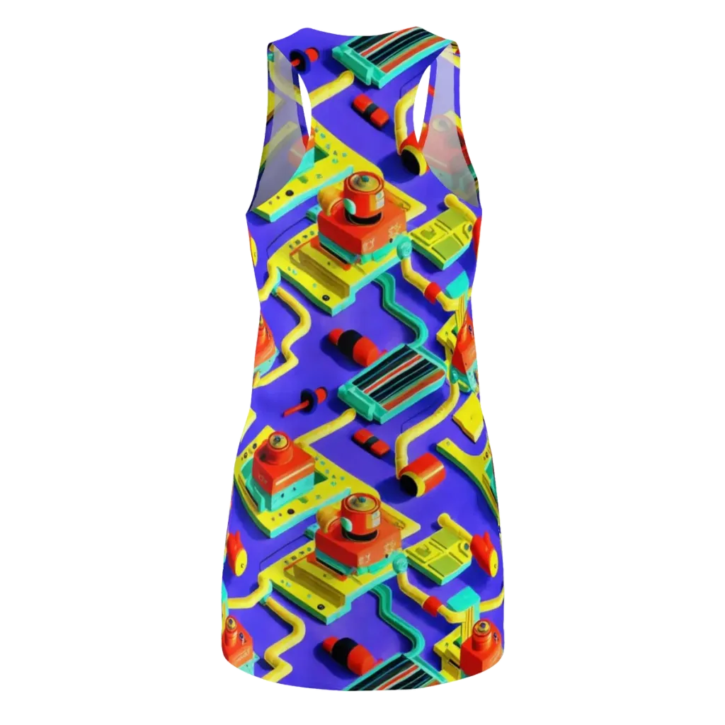 Chromatic Workshop on Racerback Dress — Back
