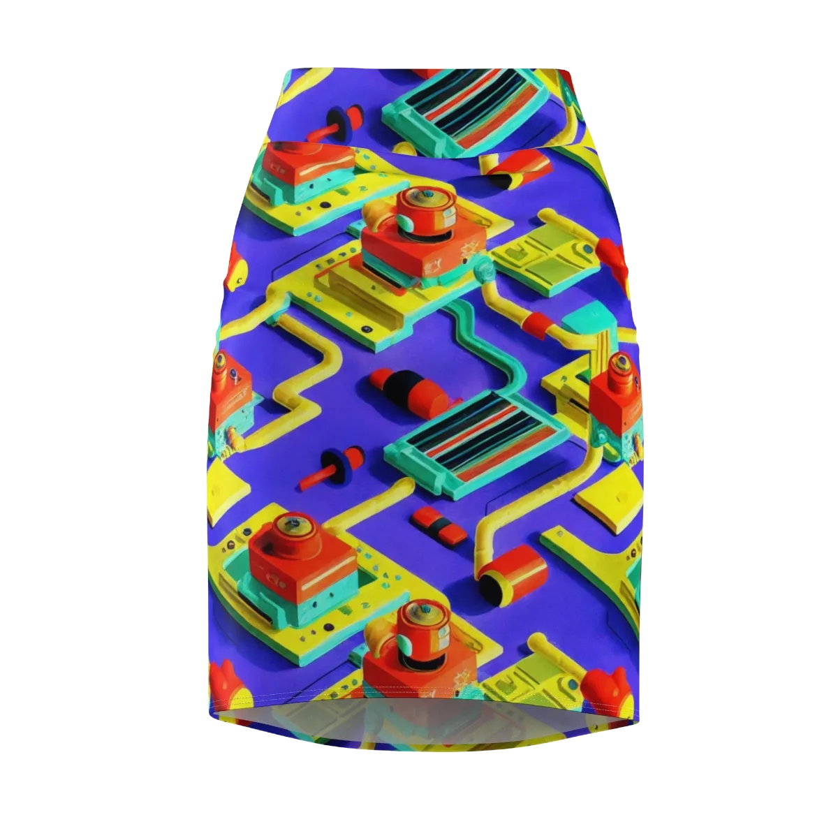 Chromatic Workshop on Pencil Skirt — Front