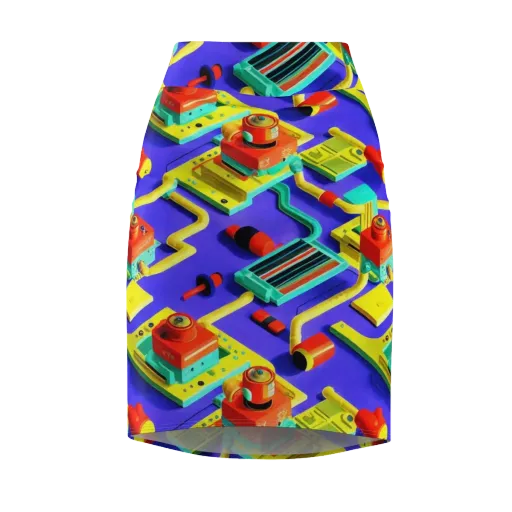 Chromatic Workshop on a Pencil Skirt