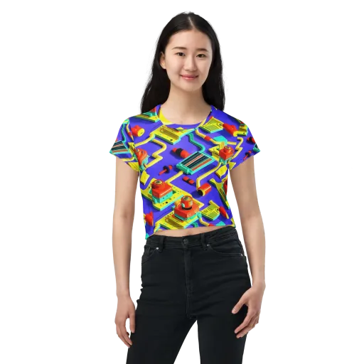 Chromatic Workshop on a Crop Tee