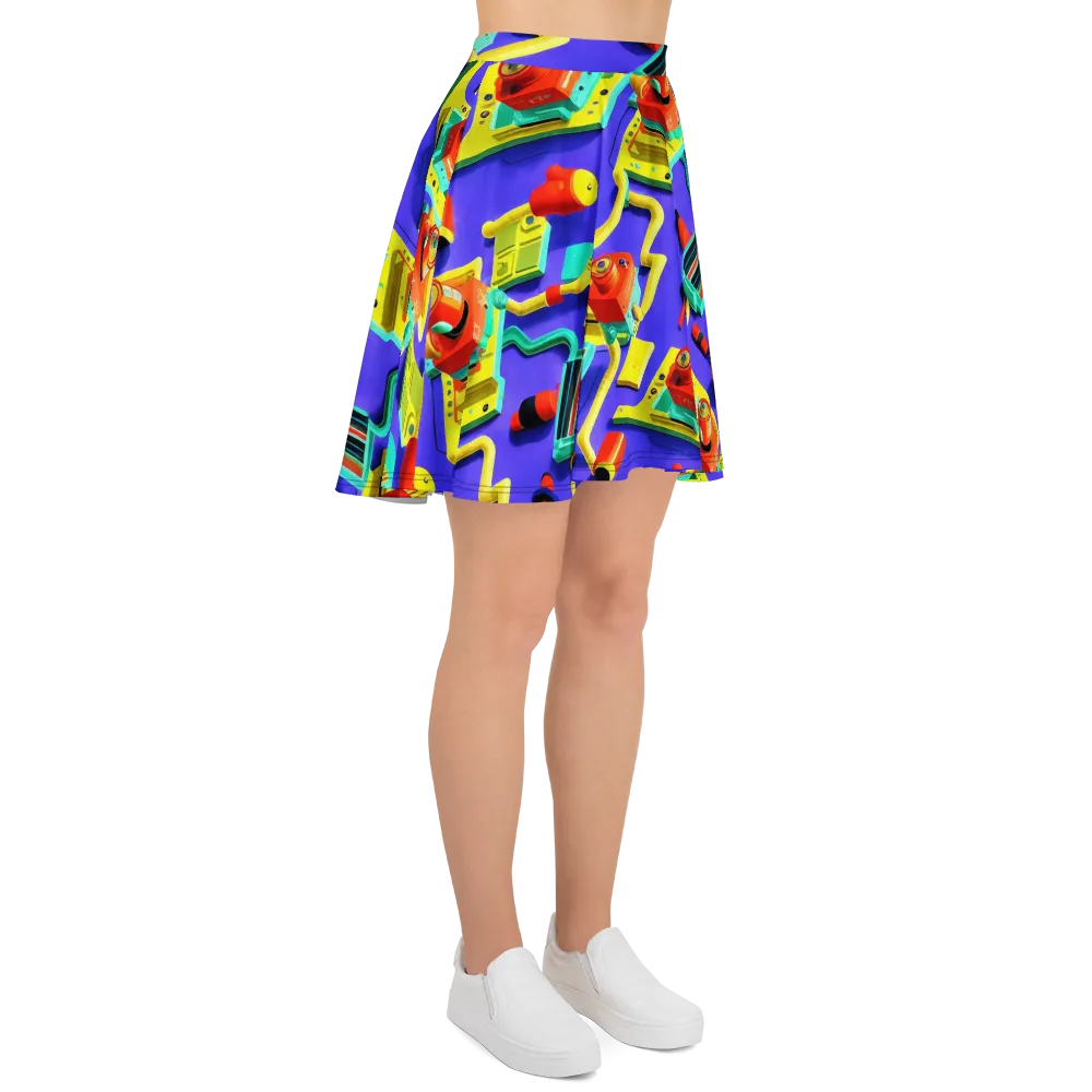 Chromatic Workshop on Skater Skirt — Right
