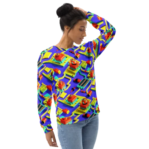 Chromatic Workshop on a Sweatshirt